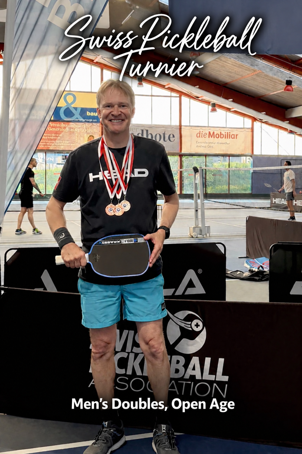 Swiss Pickleball Turnier · Herren-Doppel, offene Altersklasse