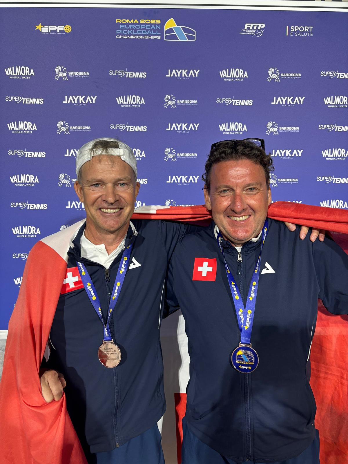 EM-Bronze · Herren-Doppel 50+
