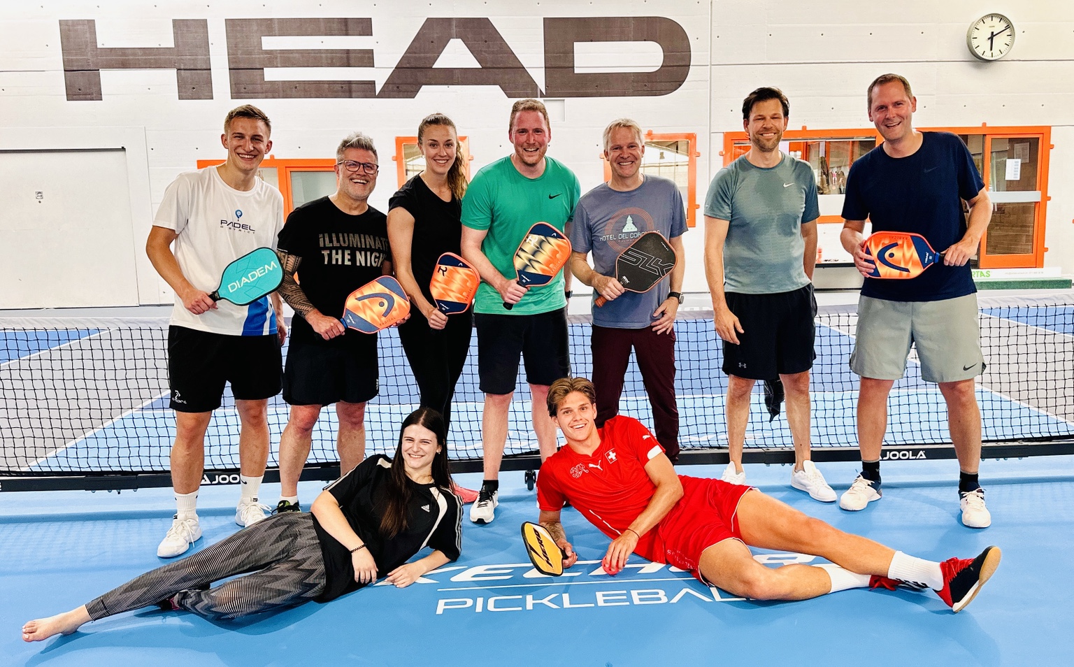 Pickleball UBS Team 2025 · mit Loïc Lüthi