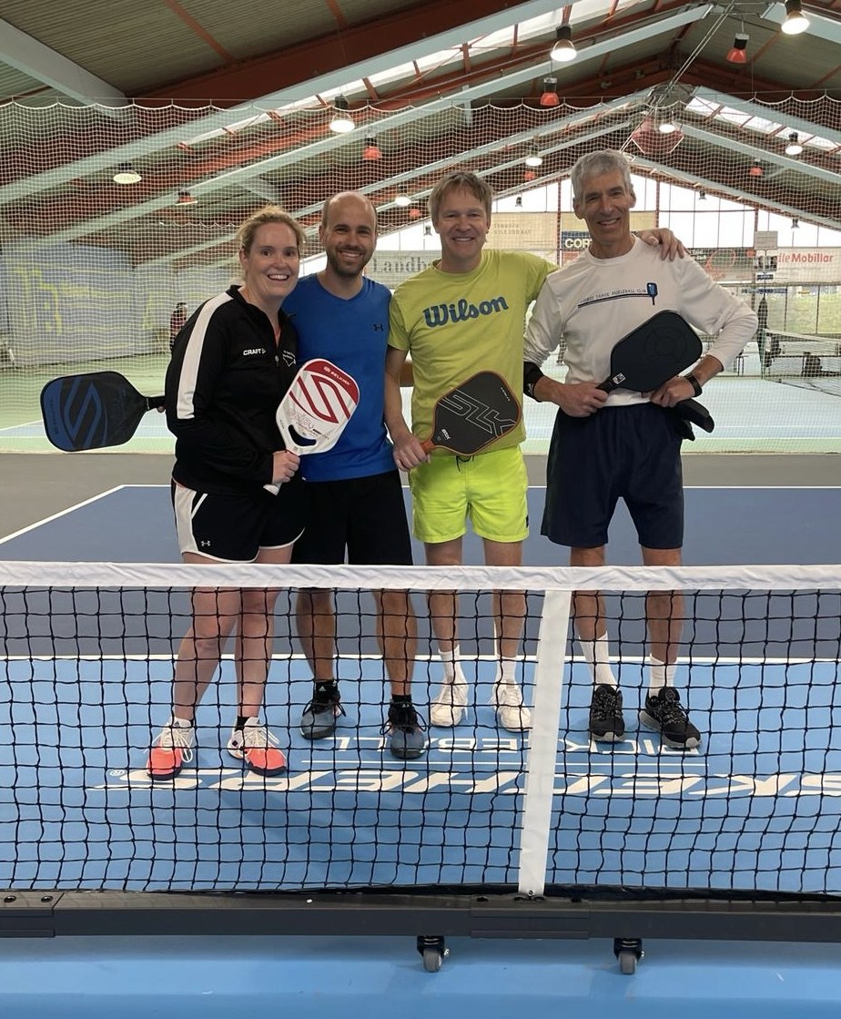Pickleball bringt Menschen zusammen.