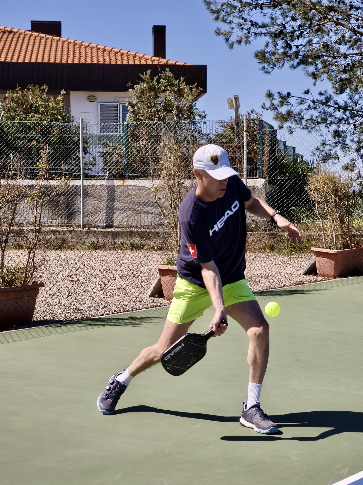 Einzel · mitten im Ballwechsel