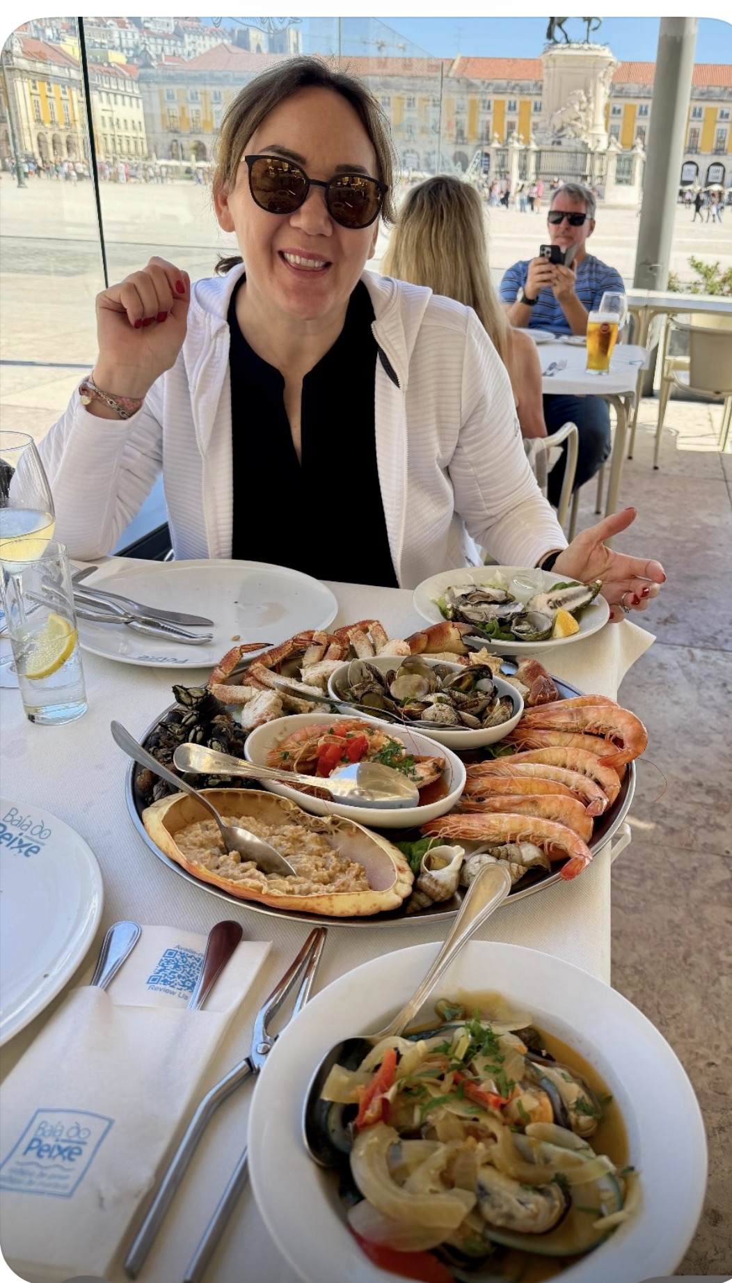 Portugalreise · ein gemeinsames Essen