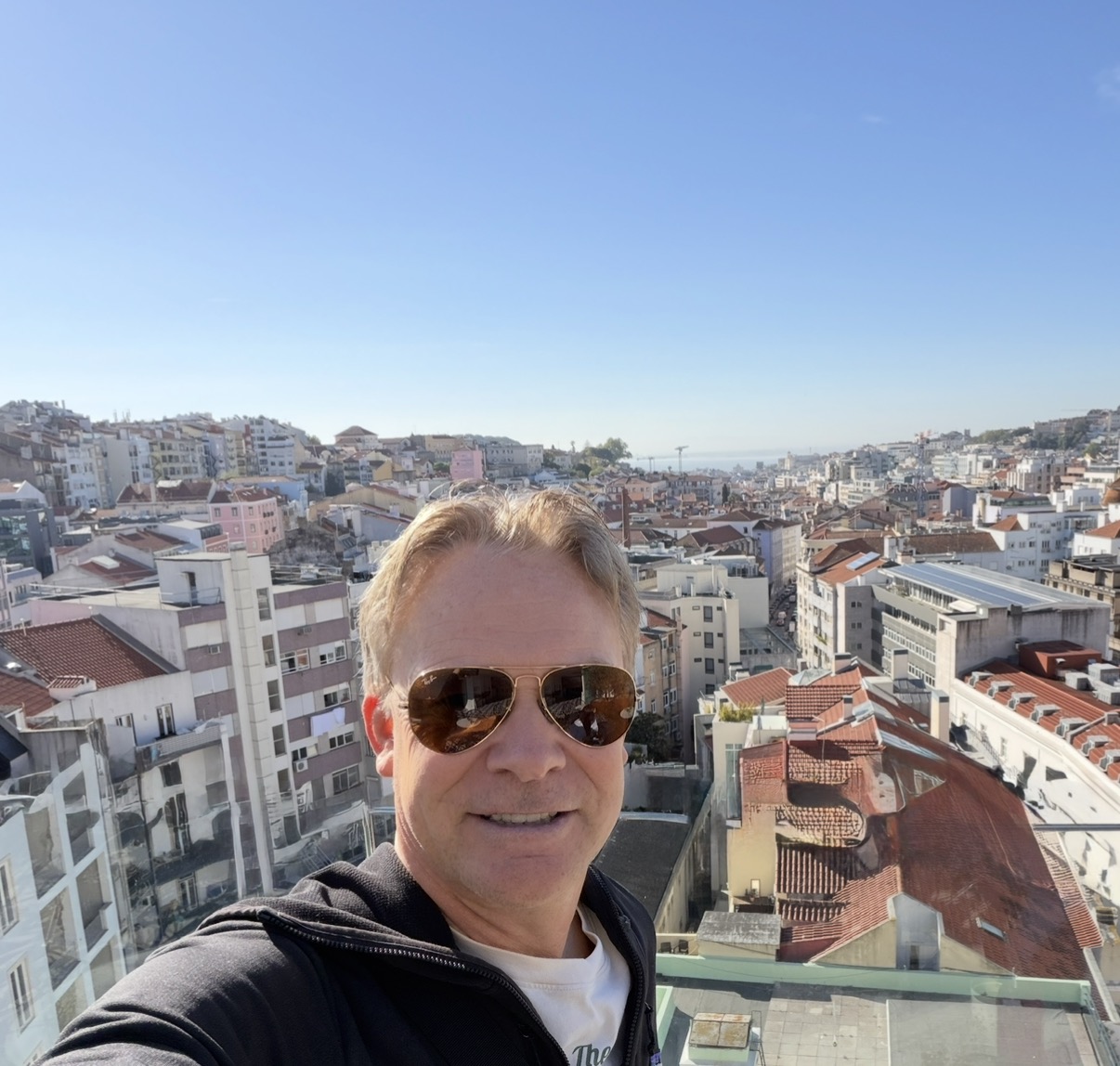 Portugalreise · Blick über die Stadt